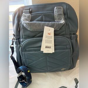 NWT Lug Canter VL Backpack, Crossbody, Tote, in Slate Blue